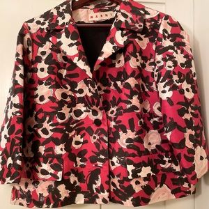 Marni unique short blazer size 44